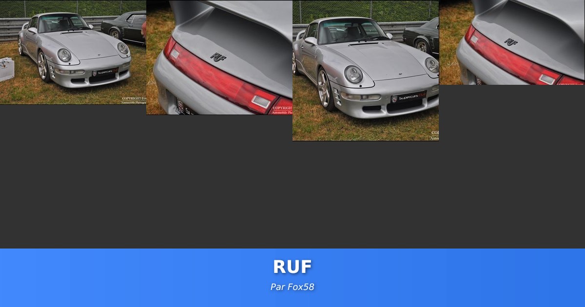 RUF - Galerie de Fox58