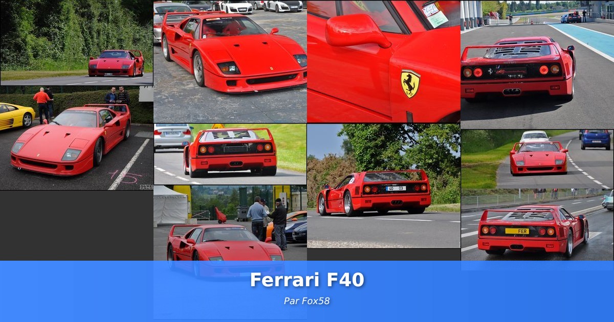 Ferrari F40 - Galerie de Fox58
