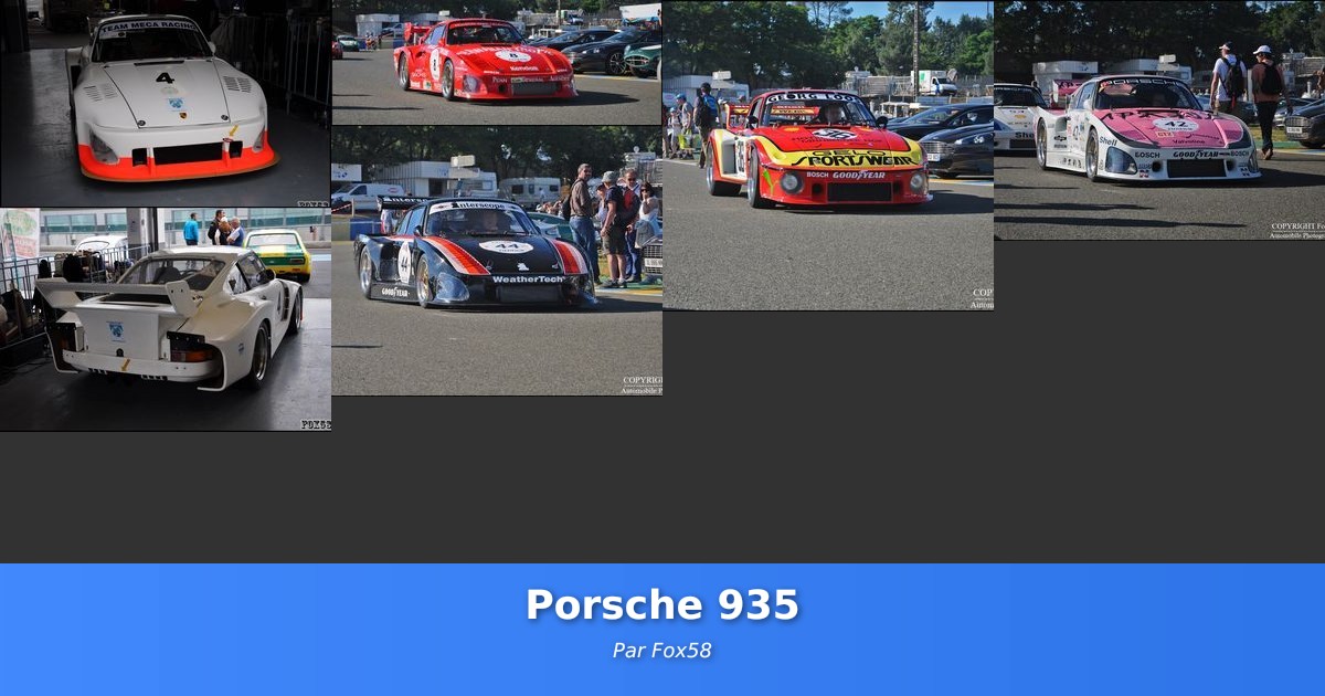 Porsche 935 - Galerie de Fox58