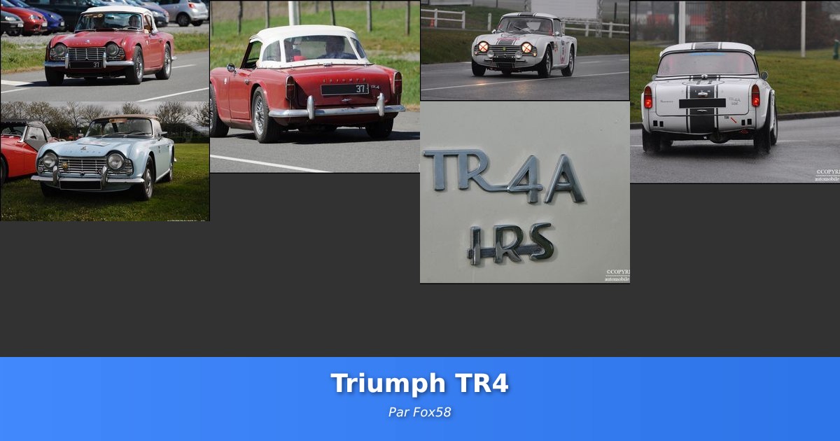 Triumph TR4 - Galerie de Fox58