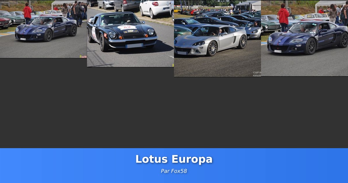 Lotus Europa - Galerie de Fox58