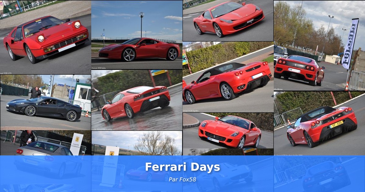 Ferrari Days - Galerie de Fox58
