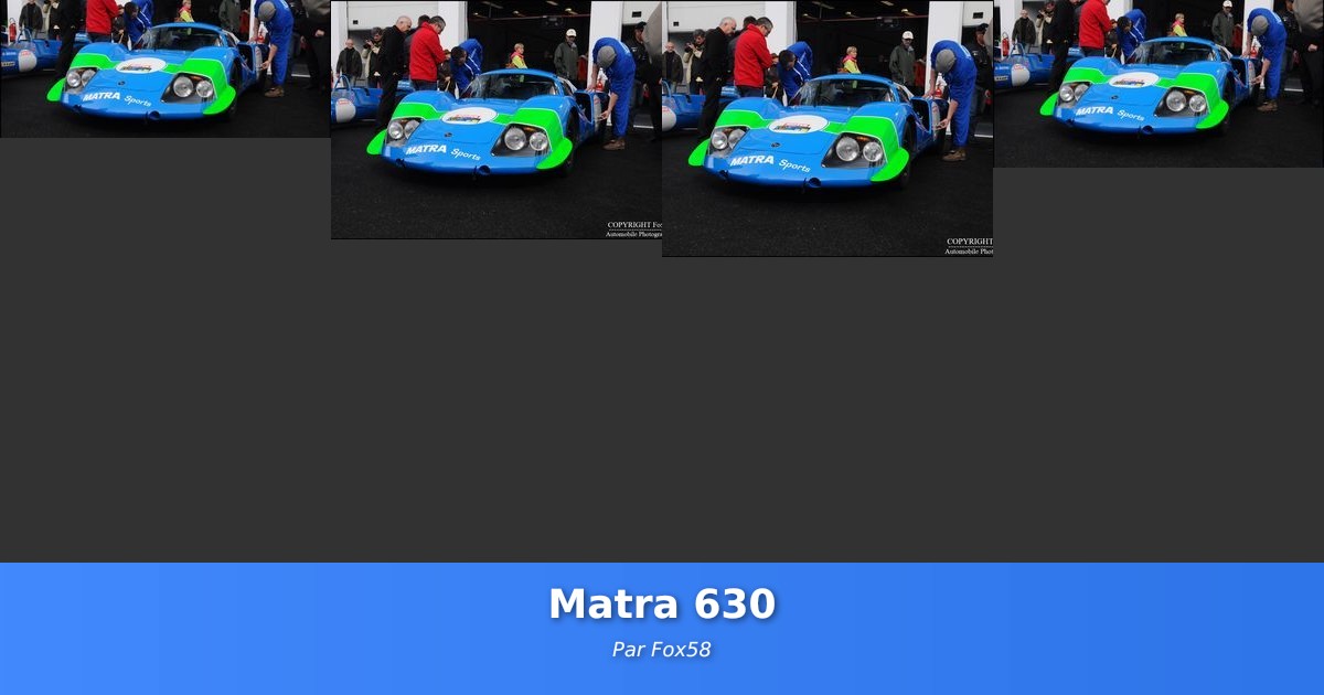 Matra 630 - Galerie de Fox58