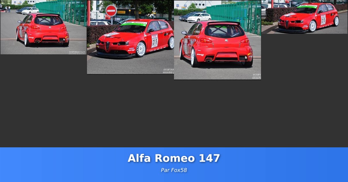 Alfa Romeo 147 - Galerie de Fox58