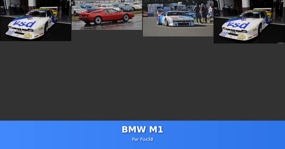 BMW M1 - Galerie de Fox58