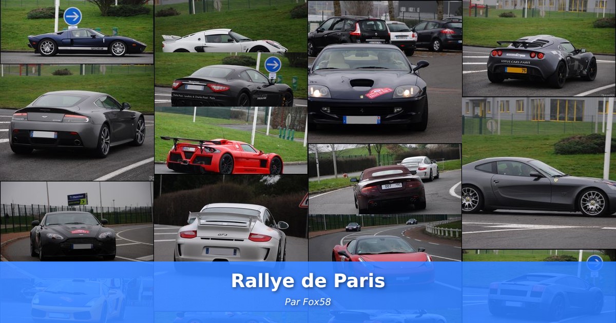 Rallye de Paris - Galerie de Fox58