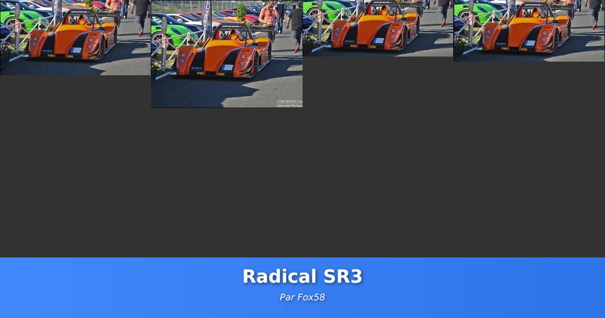 Radical SR3 - Galerie de Fox58