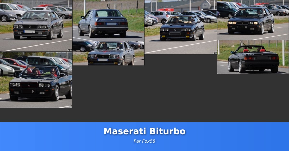 Maserati Biturbo - Galerie de Fox58