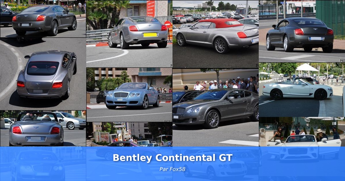 Bentley Continental GT - Galerie de Fox58