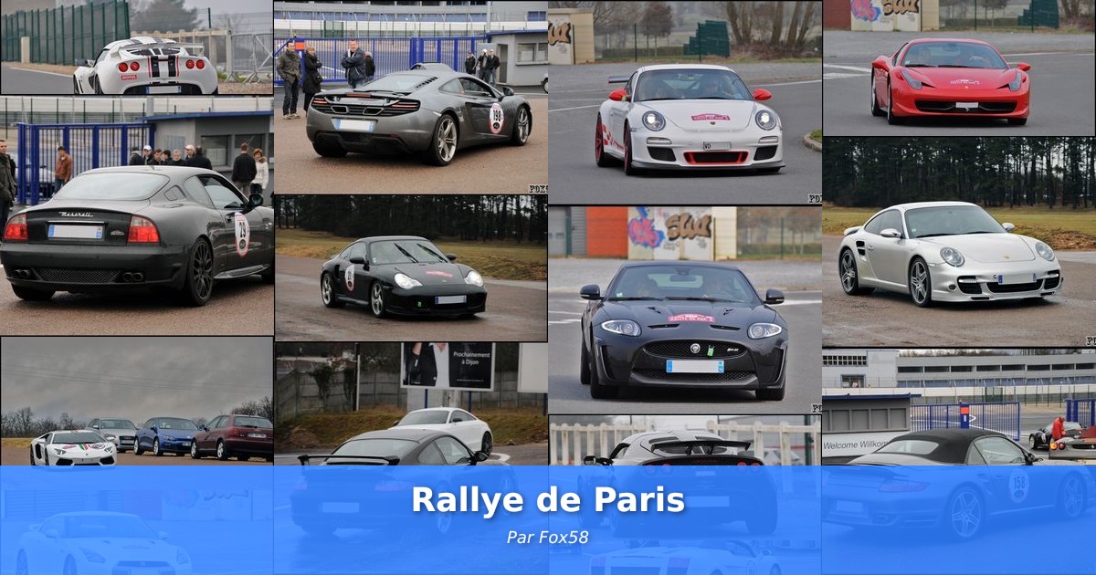 Rallye de Paris - Galerie de Fox58