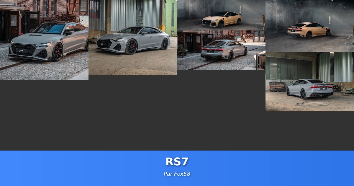 RS7 - Galerie de Fox58