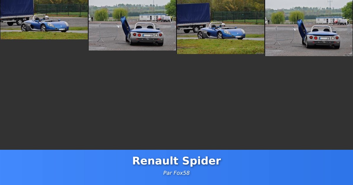 Renault Spider - Galerie de Fox58