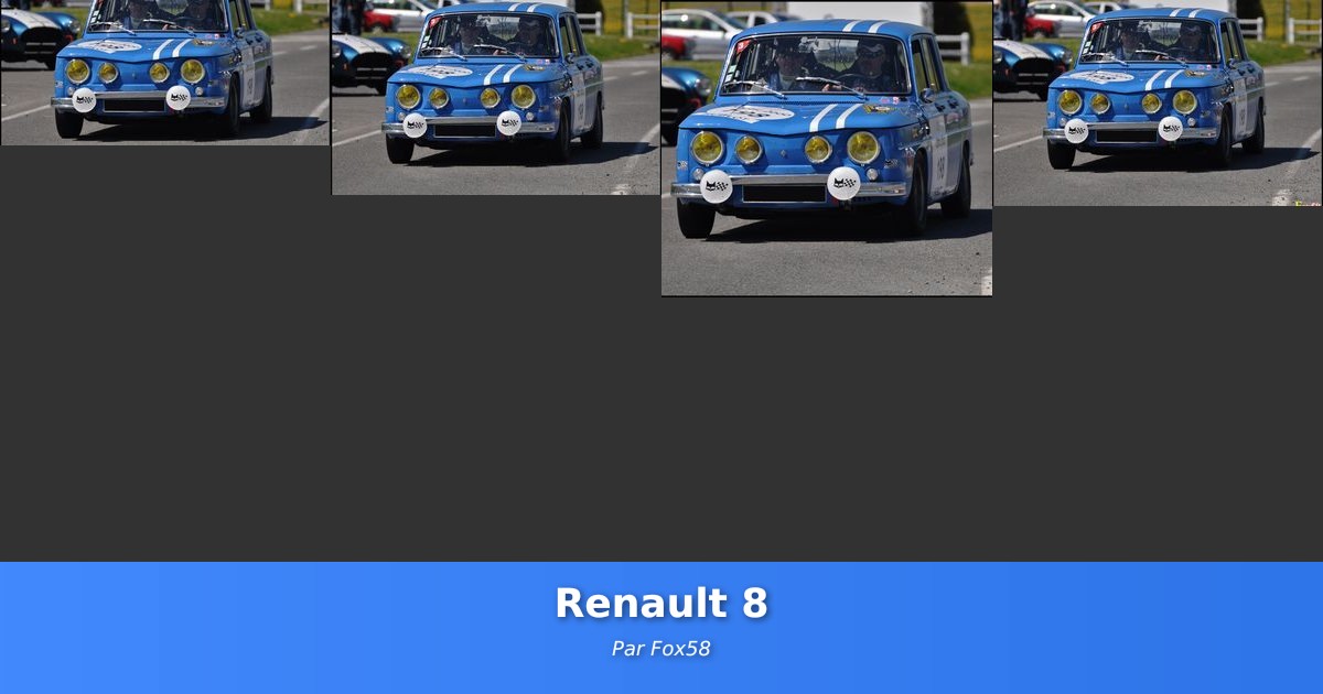 Renault 8 - Galerie de Fox58