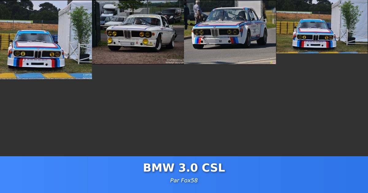 BMW 3.0 CSL - Galerie de Fox58