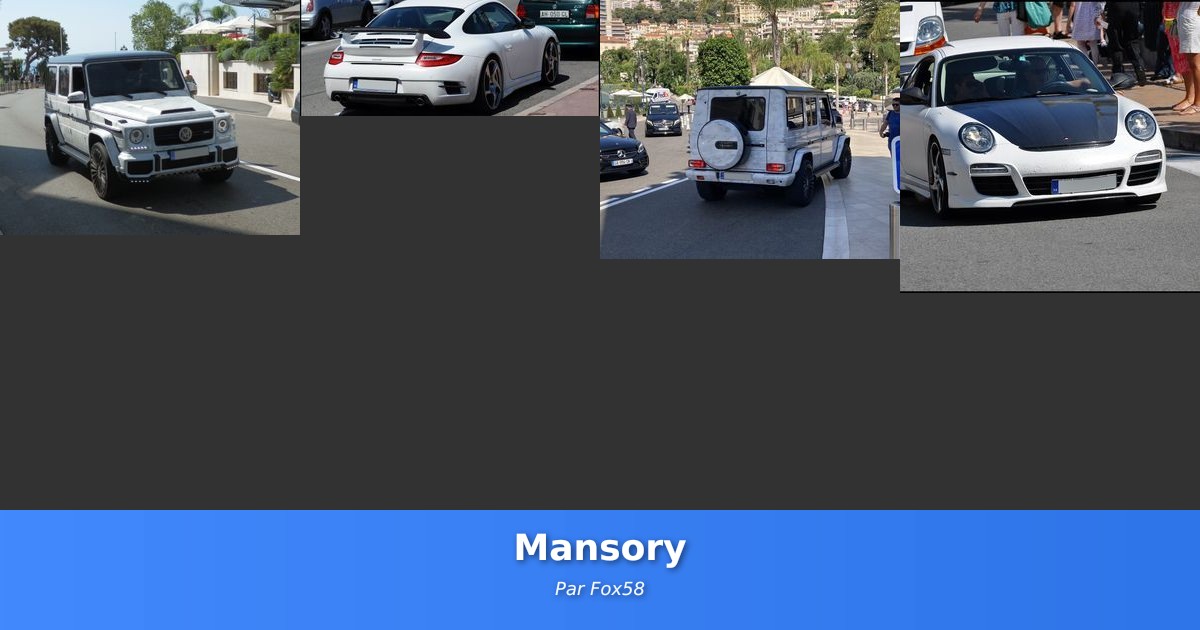 Mansory - Galerie de Fox58