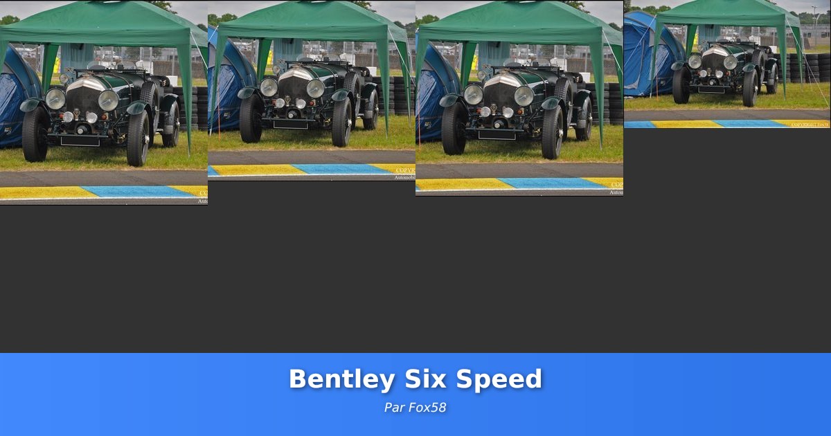 Bentley Six Speed - Galerie de Fox58