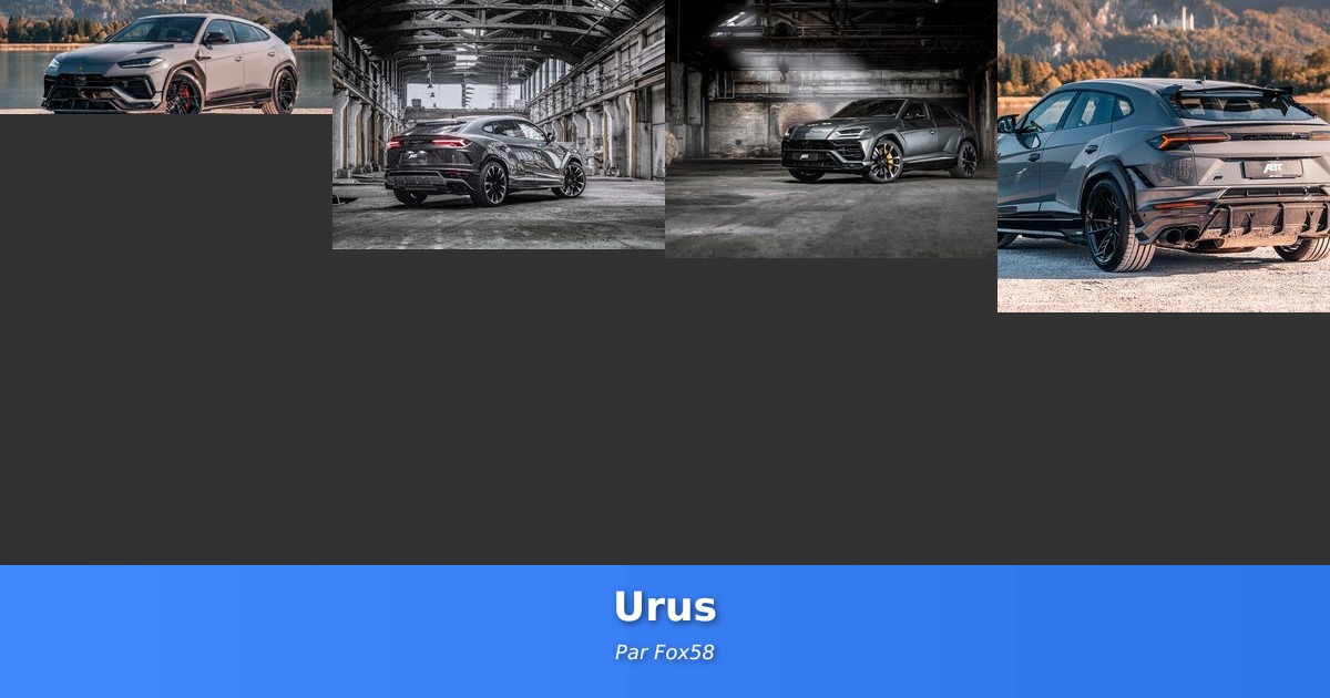 Urus - Galerie de Fox58