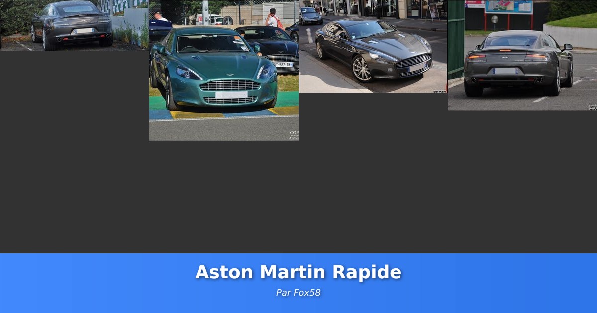 Aston Martin Rapide - Galerie de Fox58