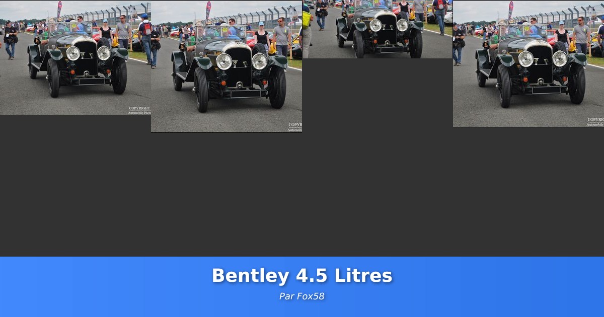 Bentley 4.5 Litres - Galerie de Fox58