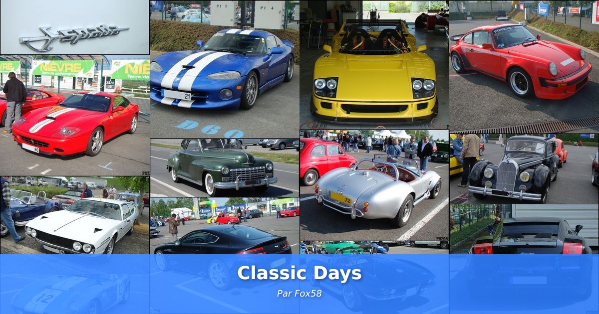 Classic Days - Galerie de Fox58