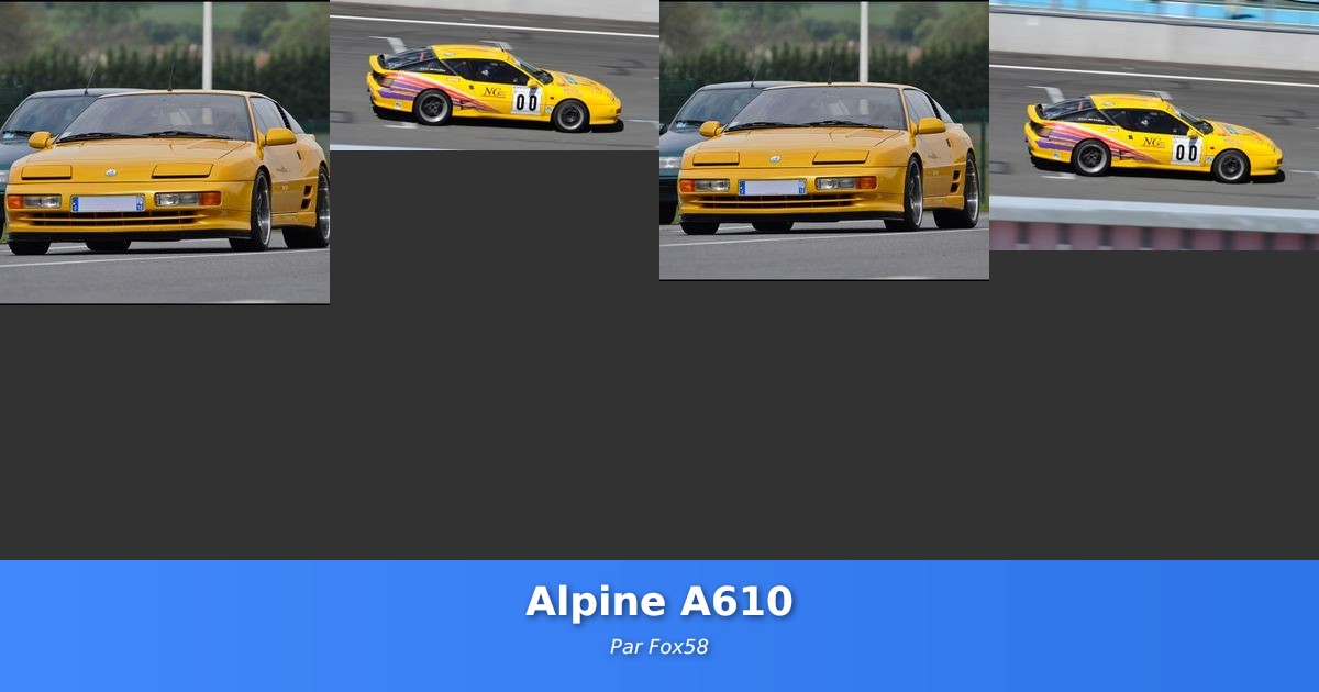 Alpine A610 - Galerie de Fox58