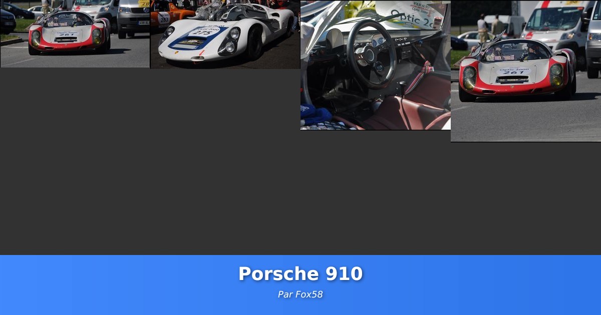Porsche 910 - Galerie de Fox58
