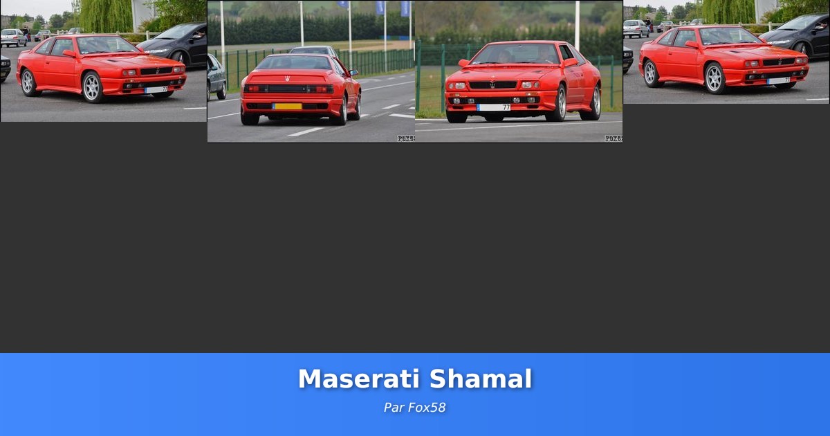 Maserati Shamal - Galerie de Fox58