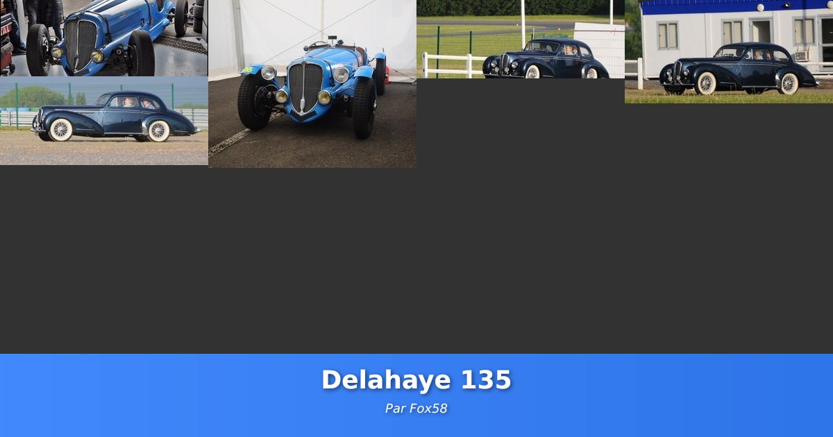 Delahaye 135 - Galerie de Fox58