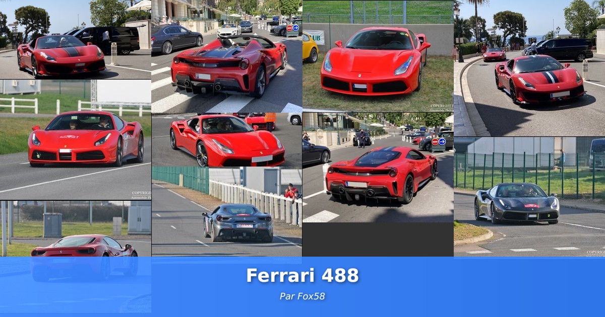 Ferrari 488 - Galerie de Fox58