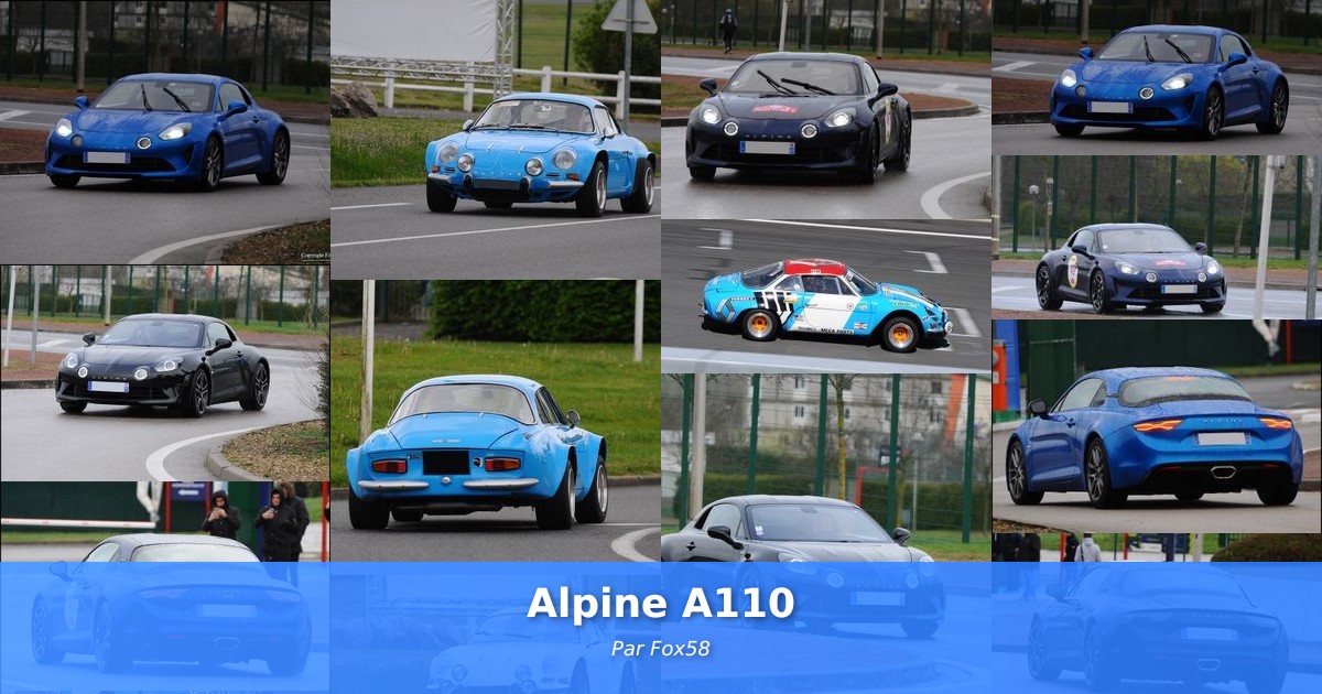 Alpine A110 - Galerie de Fox58