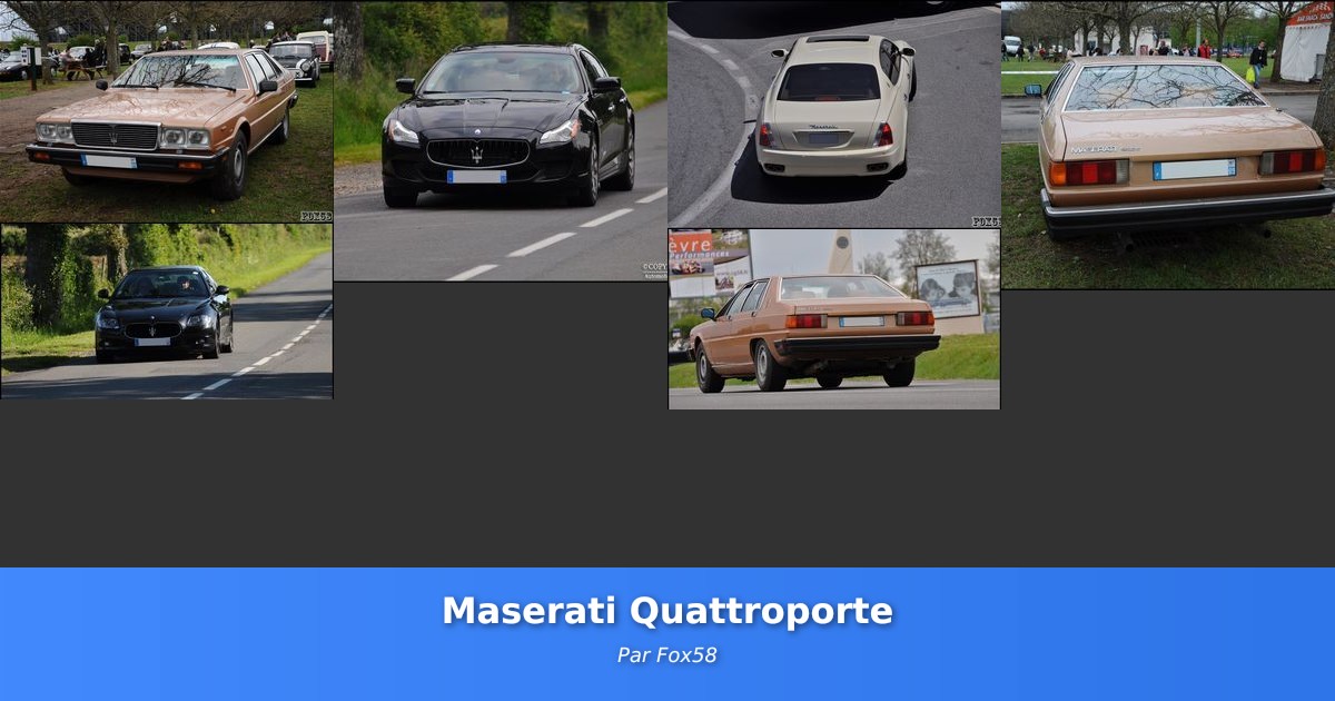Maserati Quattroporte - Galerie de Fox58