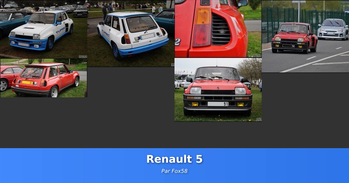 Renault 5 - Galerie de Fox58