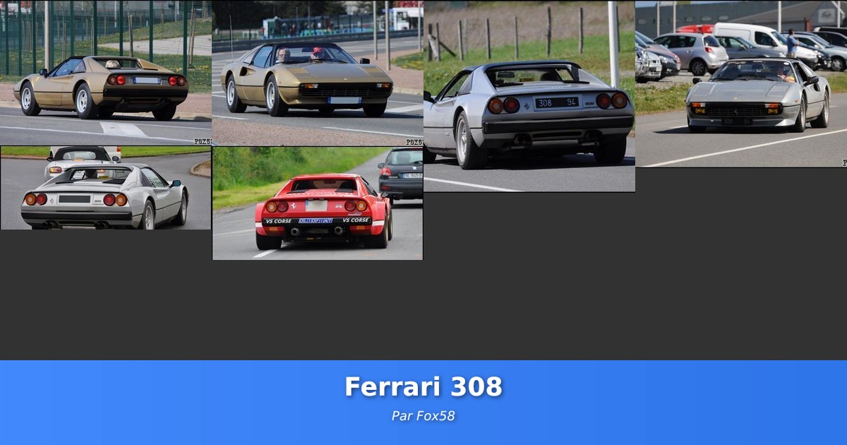Ferrari 308 - Galerie de Fox58