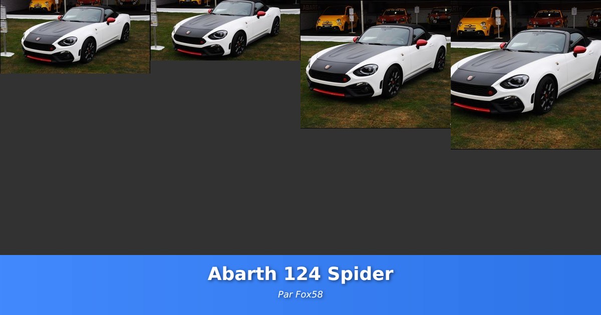 Abarth 124 Spider - Galerie de Fox58