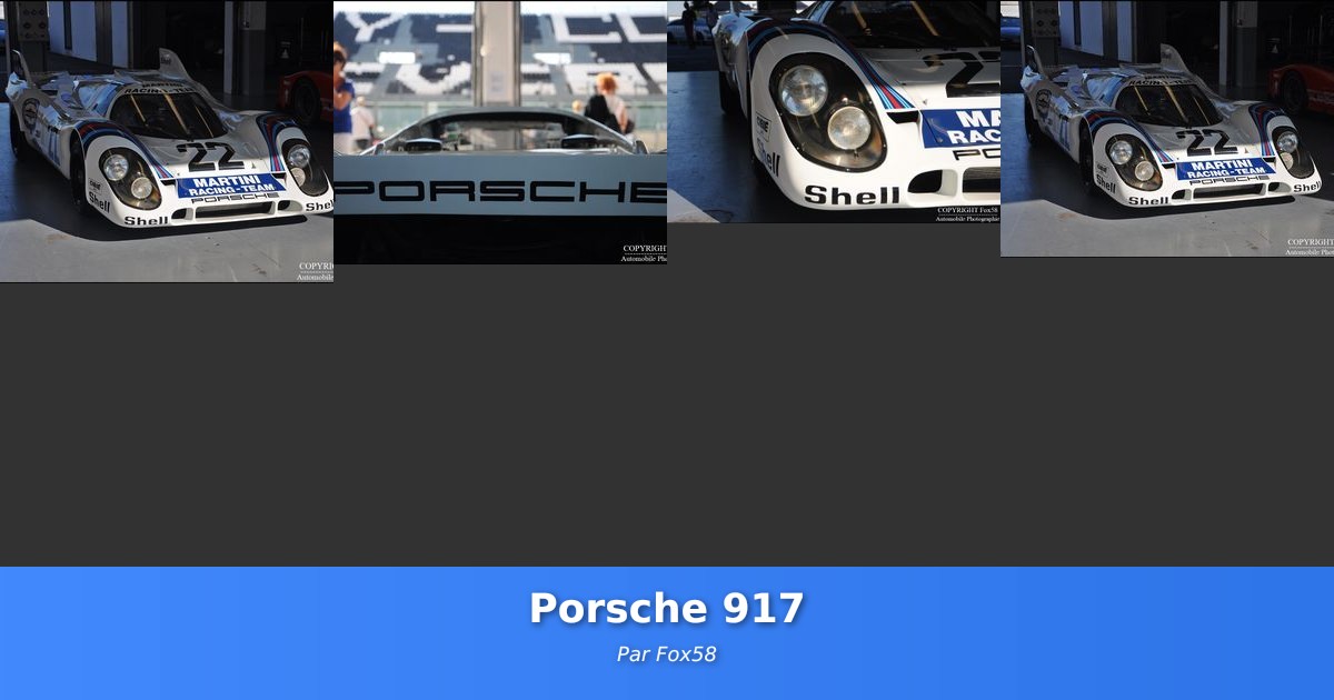 Porsche 917 - Galerie de Fox58