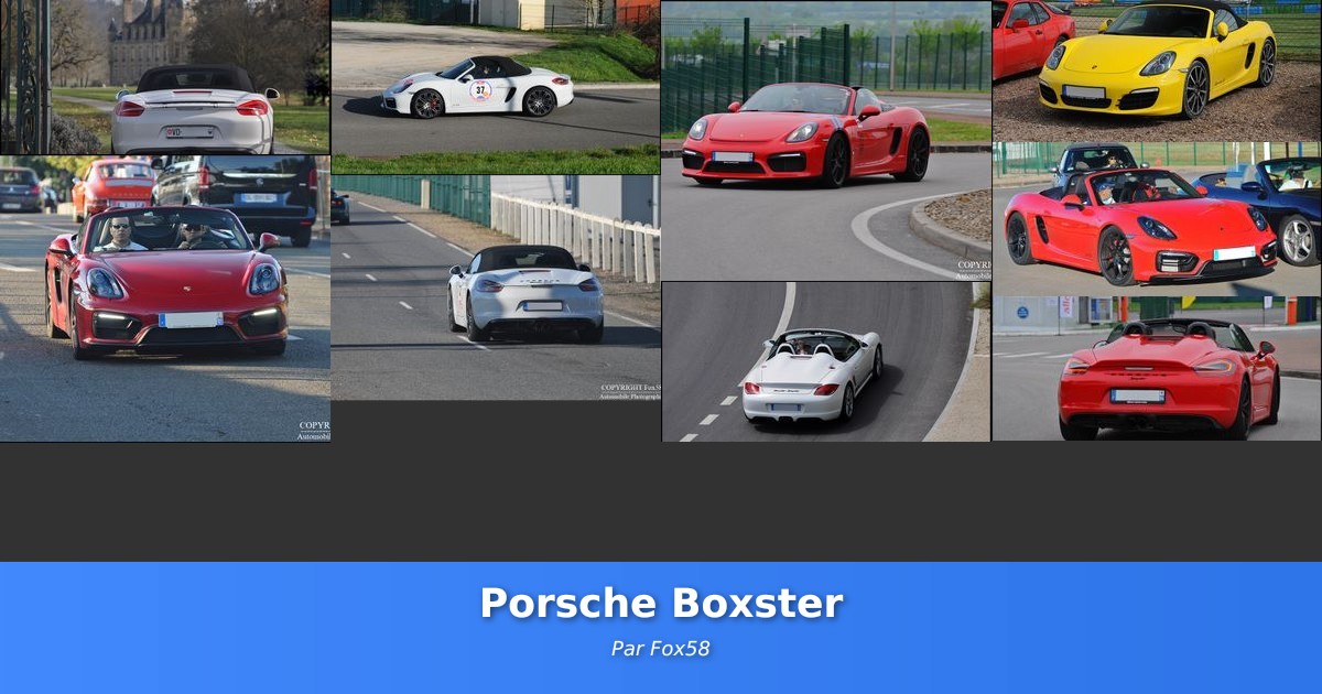 Porsche Boxster - Galerie de Fox58