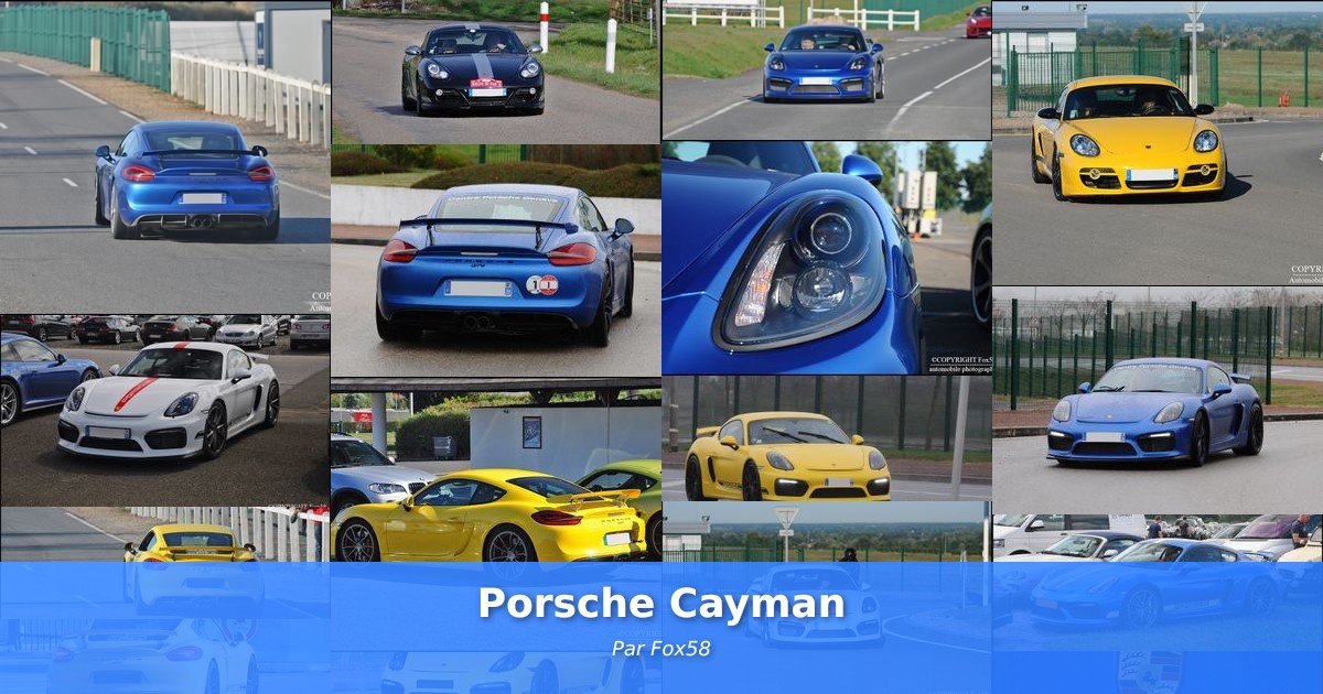 Porsche Cayman - Galerie de Fox58