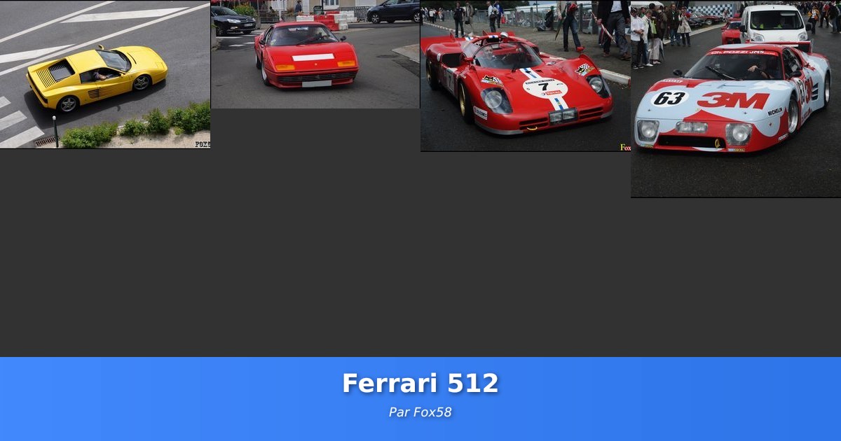 Ferrari 512 - Galerie de Fox58