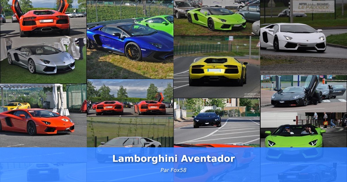 Lamborghini Aventador - Galerie de Fox58