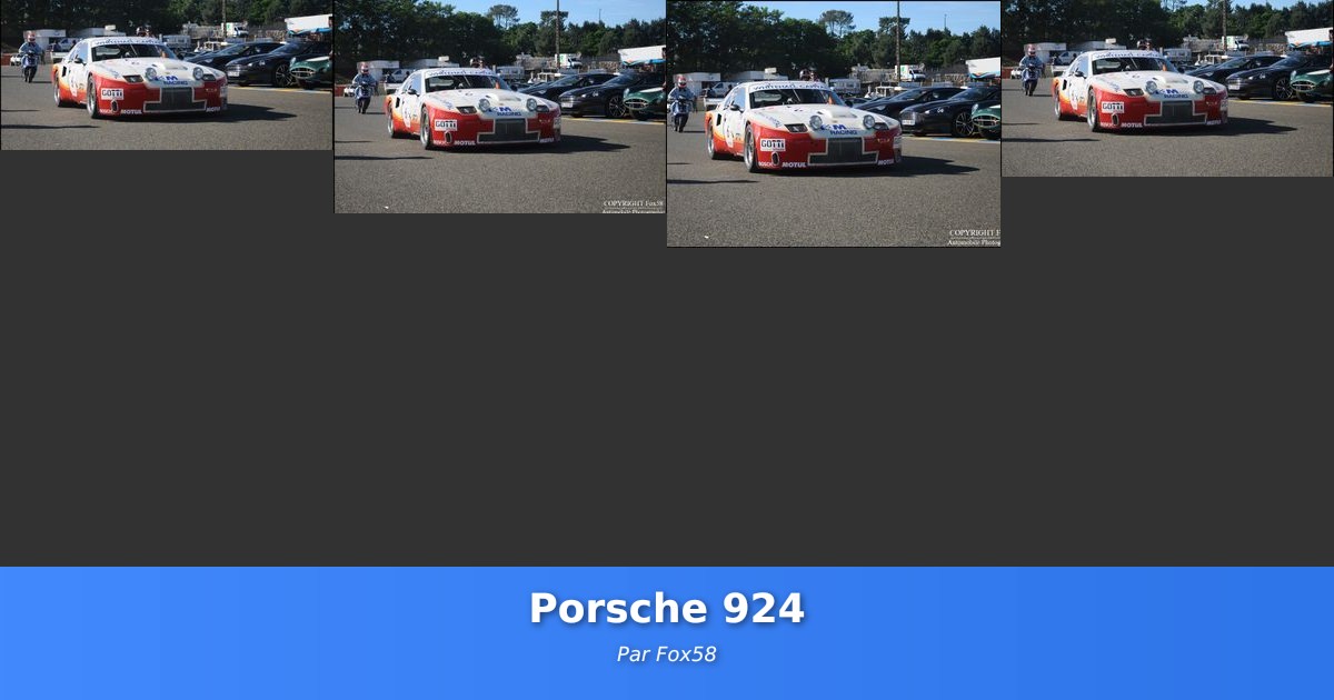 Porsche 924 - Galerie de Fox58