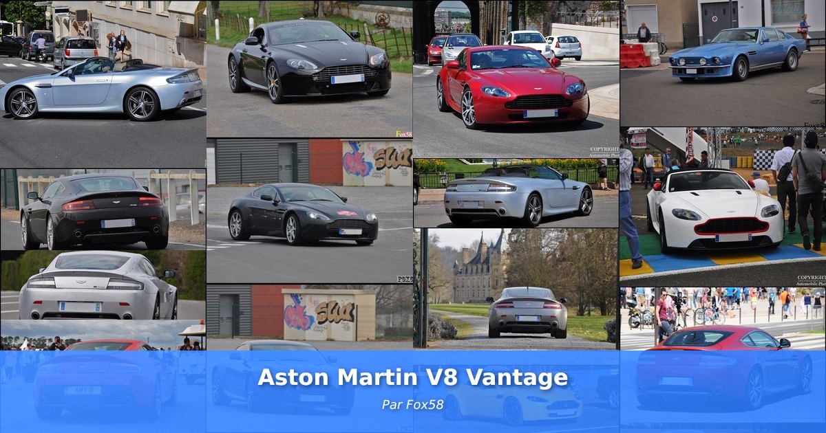 Aston Martin V8 Vantage - Galerie de Fox58