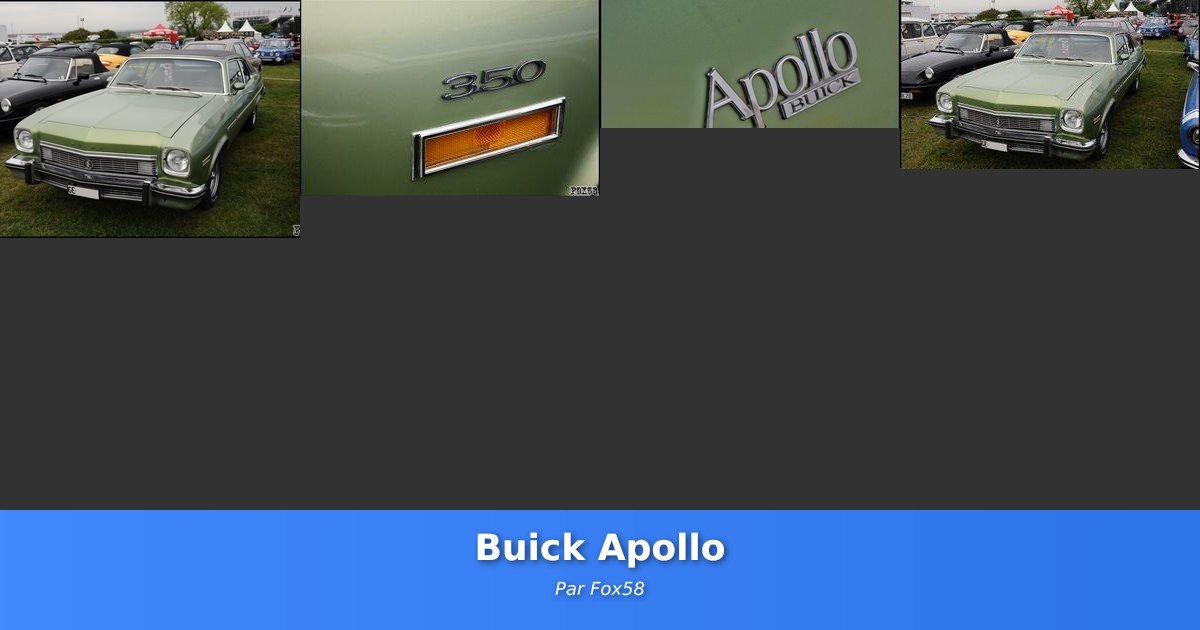Buick Apollo - Galerie de Fox58