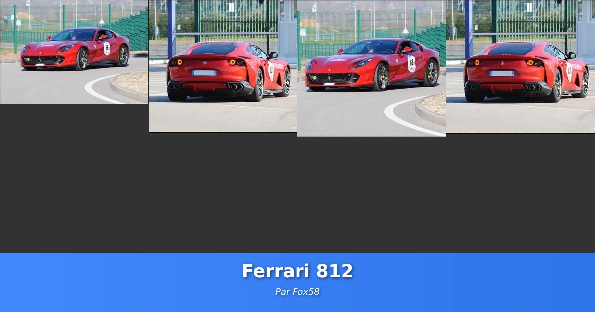 Ferrari 812 - Galerie de Fox58