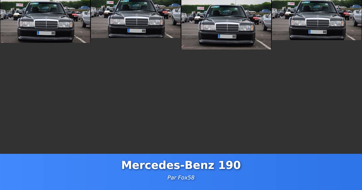 Mercedes-Benz 190 - Galerie de Fox58