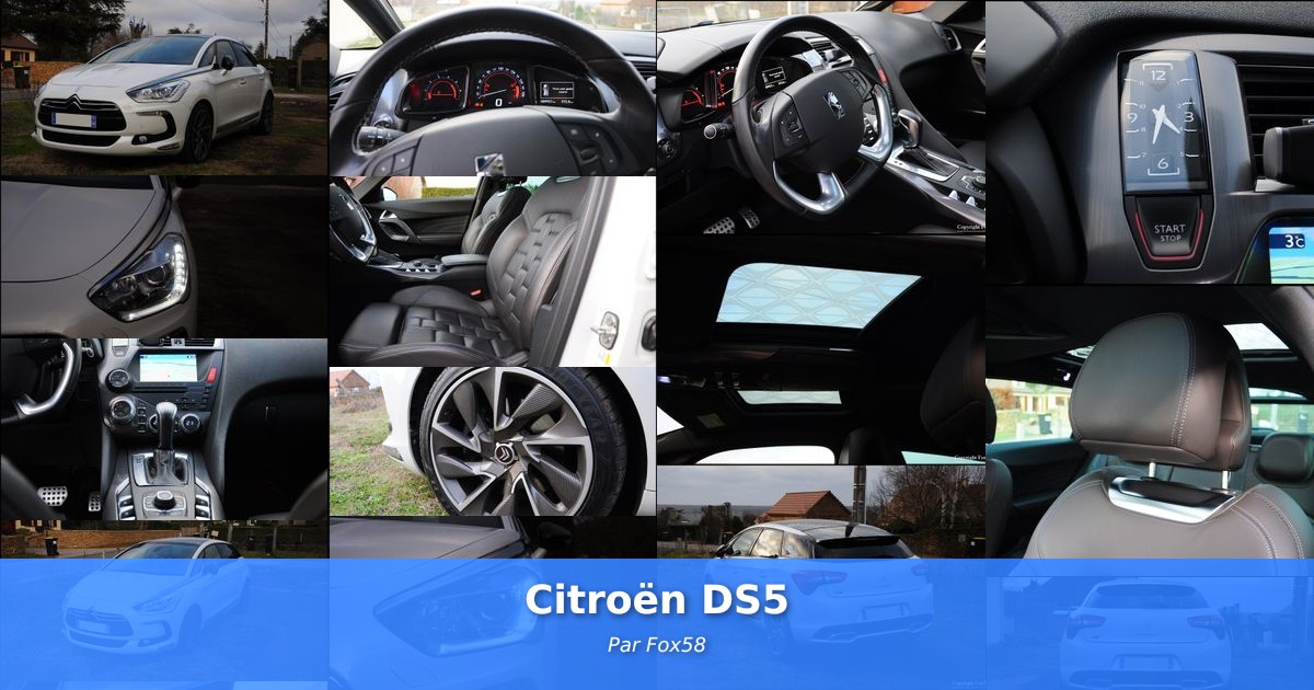 Citroën DS5 - Galerie de Fox58