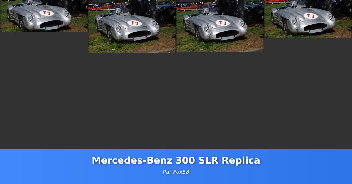 Mercedes-Benz 300 SLR Replica - Galerie de Fox58