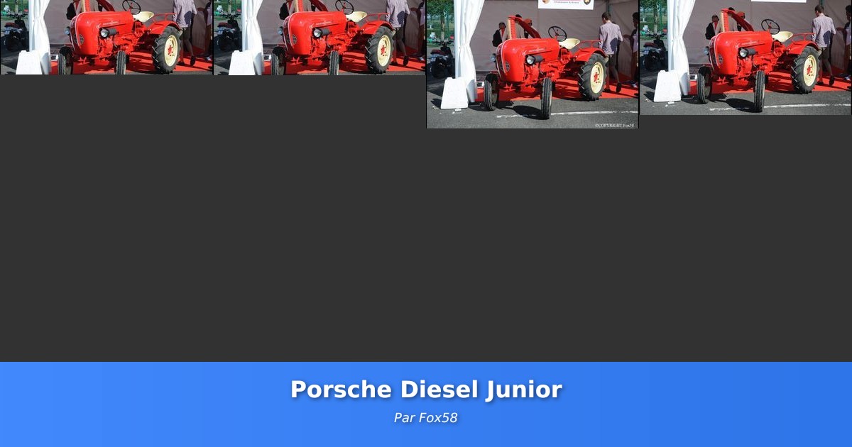 Porsche Diesel Junior - Galerie de Fox58