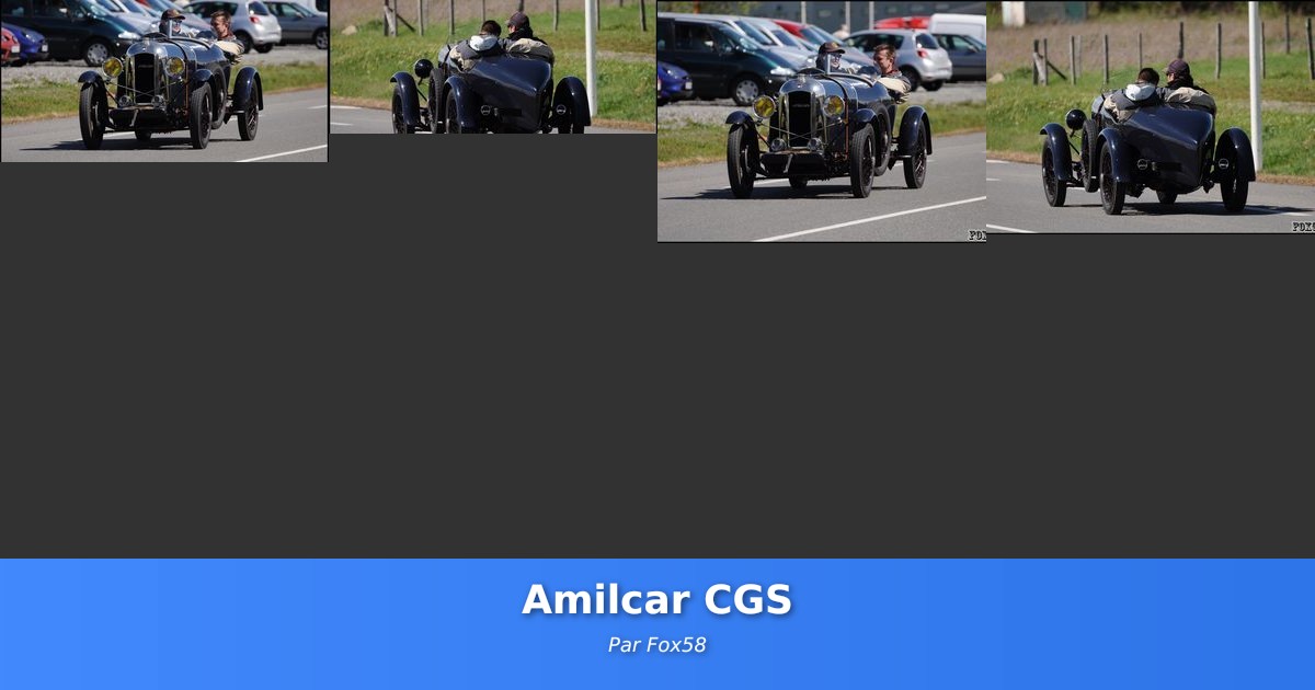 Amilcar CGS - Galerie de Fox58