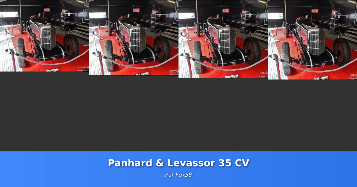 Panhard & Levassor 35 CV - Galerie de Fox58