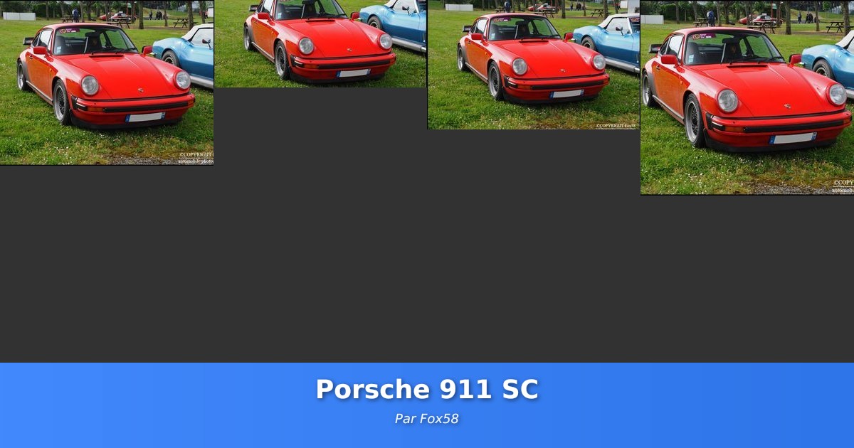 Porsche 911 SC - Galerie de Fox58